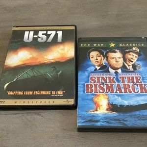 TWO FIGHT THE NAZI GERMANS WITH SHIPS CD’S